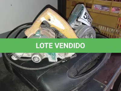LOTE 582 - 01 PARAFUSADEIRA SKIL E 02 SERRAS PARA PISO MAKITA. (NO ESTADO) ATENÇÃO! FAZER A VISITAÇÃO ANTES DE ARREMATAR, NÃO SABEMOS SE FUNCIONA, LEILÃO NÃO TEM GARANTIA E NEM DEVOLUÇÃO, SUJEITO A POSSÍVEIS AVARIAS VISÍVEIS/OCULTAS E/OU AUSÊNCIA DE COMPONENTES.
