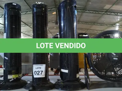 LOTE 027 - 04 VENTILADORES TIPO TORRE MARCA VENTISOL E 01 VENTILADOR MARCA BRITÂNIA. (NO ESTADO) ATENÇÃO! FAZER A VISITAÇÃO ANTES DE ARREMATAR, NÃO SABEMOS SE FUNCIONA, LEILÃO NÃO TEM GARANTIA E NEM DEVOLUÇÃO, SUJEITO A POSSÍVEIS AVARIAS VISÍVEIS/OCULTAS E/OU AUSÊNCIA DE COMPONENTES.