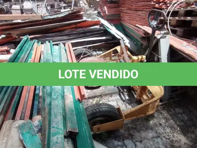 LOTE 593 - 01 BURRINHA PALETEIRA. (NO ESTADO) ATENÇÃO! FAZER A VISITAÇÃO ANTES DE ARREMATAR, NÃO SABEMOS SE FUNCIONA, LEILÃO NÃO TEM GARANTIA E NEM DEVOLUÇÃO, SUJEITO A POSSÍVEIS AVARIAS VISÍVEIS/OCULTAS E/OU AUSÊNCIA DE COMPONENTES.
