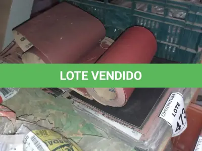 LOTE 473 - 01 LOTE COM LIXAS DIVERSAS. (NO ESTADO) ATENÇÃO! FAZER A VISITAÇÃO ANTES DE ARREMATAR, NÃO SABEMOS SE FUNCIONA, LEILÃO NÃO TEM GARANTIA E NEM DEVOLUÇÃO, SUJEITO A POSSÍVEIS AVARIAS VISÍVEIS/OCULTAS E/OU AUSÊNCIA DE COMPONENTES.
