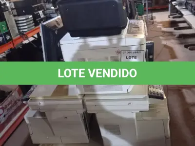 LOTE 100 - 04 IMPRESSORAS DE MARCAS E MODELOS DIVERSOS E 05 MONITORES DE MARCAS E MODELOS DIVERSOS. (NO ESTADO) ATENÇÃO! FAZER A VISITAÇÃO ANTES DE ARREMATAR, NÃO SABEMOS SE FUNCIONA, LEILÃO NÃO TEM GARANTIA E NEM DEVOLUÇÃO, SUJEITO A POSSÍVEIS AVARIAS VISÍVEIS/OCULTAS E/OU AUSÊNCIA DE COMPONENTES.