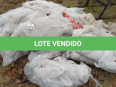 LOTE 615 - 01 LOTE COM TELAS DE PROTEÇÃO PARA OBRA. (NO ESTADO) ATENÇÃO! FAZER A VISITAÇÃO ANTES DE ARREMATAR, NÃO SABEMOS SE FUNCIONA, LEILÃO NÃO TEM GARANTIA E NEM DEVOLUÇÃO, SUJEITO A POSSÍVEIS AVARIAS VISÍVEIS/OCULTAS E/OU AUSÊNCIA DE COMPONENTES.