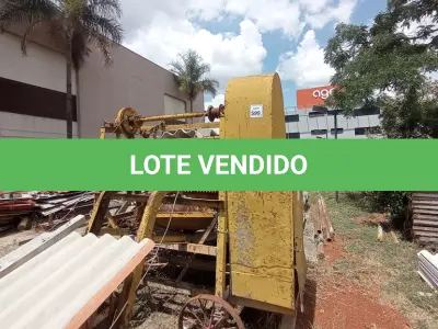 LOTE 599 - 01 BETONEIRA PARA OBRA INDUSTRIAL TRIFÁSICO. (NO ESTADO) ATENÇÃO! FAZER A VISITAÇÃO ANTES DE ARREMATAR, NÃO SABEMOS SE FUNCIONA, LEILÃO NÃO TEM GARANTIA E NEM DEVOLUÇÃO, SUJEITO A POSSÍVEIS AVARIAS VISÍVEIS/OCULTAS E/OU AUSÊNCIA DE COMPONENTES.
