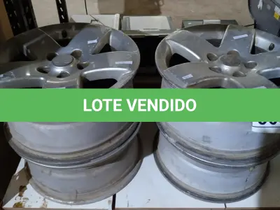LOTE 006 - 04 RODAS DE CARRO MITSUBISHI ARO 16 5X114. (NO ESTADO) ATENÇÃO! FAZER A VISITAÇÃO ANTES DE ARREMATAR, NÃO SABEMOS SE FUNCIONA, LEILÃO NÃO TEM GARANTIA E NEM DEVOLUÇÃO, SUJEITO A POSSÍVEIS AVARIAS VISÍVEIS/OCULTAS E/OU AUSÊNCIA DE COMPONENTES.