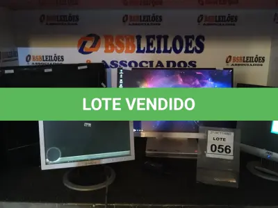 LOTE 056 - 01 ALL IN ONE CORE I5, 01 MINI CPU MARCA INIT E 04 MONITORES DE MARCAS E MODELOS DIVERSOS. (NO ESTADO) ATENÇÃO! FAZER A VISITAÇÃO ANTES DE ARREMATAR, NÃO SABEMOS SE FUNCIONA, LEILÃO NÃO TEM GARANTIA E NEM DEVOLUÇÃO, SUJEITO A POSSÍVEIS AVARIAS VISÍVEIS/OCULTAS E/OU AUSÊNCIA DE COMPONENTES.