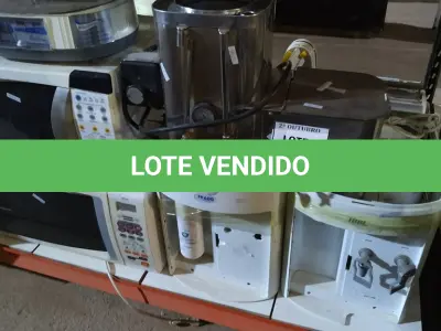 LOTE 025 - 02 PURIFICADORES DE ÁGUA MARCA IBBL, 02 MICRO-ONDAS, 01 CAFETEIRA E 01 UMIDIFICADOR. (NO ESTADO) ATENÇÃO! FAZER A VISITAÇÃO ANTES DE ARREMATAR, NÃO SABEMOS SE FUNCIONA, LEILÃO NÃO TEM GARANTIA E NEM DEVOLUÇÃO, SUJEITO A POSSÍVEIS AVARIAS VISÍVEIS/OCULTAS E/OU AUSÊNCIA DE COMPONENTES.