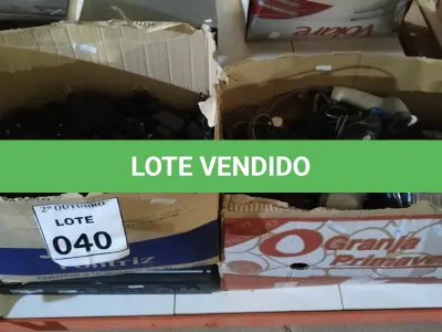 LOTE 040 - 01 LOTE COM GRANDE QUANTIDADE DE FONTES DIVERSAS, DVR, HD, LEITORAS DE CÓDIGO DE BARRAS E PERIFÉRICOS DIVERSOS. (NO ESTADO) ATENÇÃO! FAZER A VISITAÇÃO ANTES DE ARREMATAR, NÃO SABEMOS SE FUNCIONA, LEILÃO NÃO TEM GARANTIA E NEM DEVOLUÇÃO, SUJEITO A POSSÍVEIS AVARIAS VISÍVEIS/OCULTAS E/OU AUSÊNCIA DE COMPONENTES.
