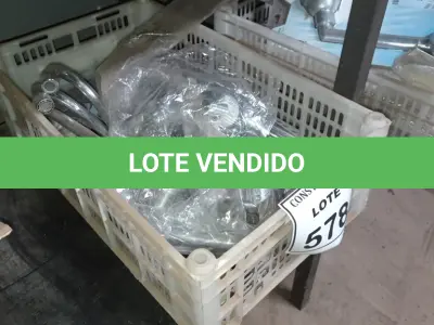 LOTE 578 - 01 LOTE COM TORNEIRAS DIVERSAS. (CAIXA ORGANIZADORA NAO INCLUSA) (NO ESTADO) ATENÇÃO! FAZER A VISITAÇÃO ANTES DE ARREMATAR, NÃO SABEMOS SE FUNCIONA, LEILÃO NÃO TEM GARANTIA E NEM DEVOLUÇÃO, SUJEITO A POSSÍVEIS AVARIAS VISÍVEIS/OCULTAS E/OU AUSÊNCIA DE COMPONENTES.