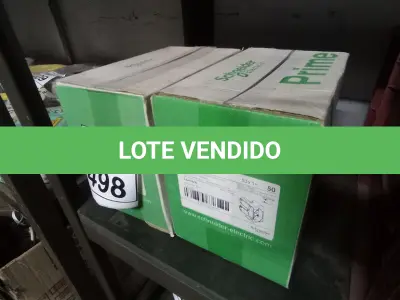 LOTE 498 - 01 LOTE COM TOMADAS SOQUETE. (NO ESTADO) ATENÇÃO! FAZER A VISITAÇÃO ANTES DE ARREMATAR, NÃO SABEMOS SE FUNCIONA, LEILÃO NÃO TEM GARANTIA E NEM DEVOLUÇÃO, SUJEITO A POSSÍVEIS AVARIAS VISÍVEIS/OCULTAS E/OU AUSÊNCIA DE COMPONENTES.