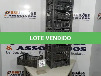 LOTE 063 - 10 CESTAS DE ORGANIZADORAS. (NO ESTADO) ATENÇÃO! FAZER A VISITAÇÃO ANTES DE ARREMATAR, NÃO SABEMOS SE FUNCIONA, LEILÃO NÃO TEM GARANTIA E NEM DEVOLUÇÃO, SUJEITO A POSSÍVEIS AVARIAS VISÍVEIS/OCULTAS E/OU AUSÊNCIA DE COMPONENTES.