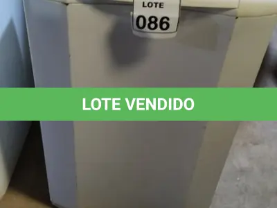LOTE 086 - 01 MÁQUINA DE LAVAR 8KG 220V MARCA ELECTROLUX. (NO ESTADO) ATENÇÃO! FAZER A VISITAÇÃO ANTES DE ARREMATAR, NÃO SABEMOS SE FUNCIONA, LEILÃO NÃO TEM GARANTIA E NEM DEVOLUÇÃO, SUJEITO A POSSÍVEIS AVARIAS VISÍVEIS/OCULTAS E/OU AUSÊNCIA DE COMPONENTES.