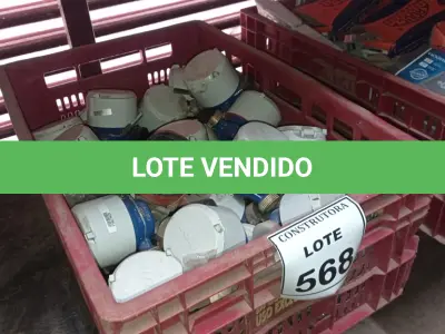 LOTE 568 - 01 LOTE COM HIDRÔMETROS DIVERSOS. (CAIXA ORGANIZADORA NAO INCLUSA) (NO ESTADO) ATENÇÃO! FAZER A VISITAÇÃO ANTES DE ARREMATAR, NÃO SABEMOS SE FUNCIONA, LEILÃO NÃO TEM GARANTIA E NEM DEVOLUÇÃO, SUJEITO A POSSÍVEIS AVARIAS VISÍVEIS/OCULTAS E/OU AUSÊNCIA DE COMPONENTES.