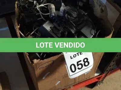 LOTE 058 - 01 LOTE COM GRANDE QUANTIDADE DE FONTES DIVERSAS. (NO ESTADO) ATENÇÃO! FAZER A VISITAÇÃO ANTES DE ARREMATAR, NÃO SABEMOS SE FUNCIONA, LEILÃO NÃO TEM GARANTIA E NEM DEVOLUÇÃO, SUJEITO A POSSÍVEIS AVARIAS VISÍVEIS/OCULTAS E/OU AUSÊNCIA DE COMPONENTES.