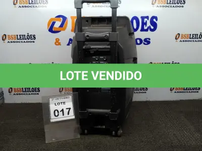 LOTE 017 - 01 CAIXA DE SOM MARCA MAXPRINT. (NO ESTADO) ATENÇÃO! FAZER A VISITAÇÃO ANTES DE ARREMATAR, NÃO SABEMOS SE FUNCIONA, LEILÃO NÃO TEM GARANTIA E NEM DEVOLUÇÃO, SUJEITO A POSSÍVEIS AVARIAS VISÍVEIS/OCULTAS E/OU AUSÊNCIA DE COMPONENTES.