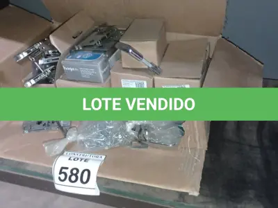 LOTE 580 - 01 LOTE COM FECHADURAS DIVERSAS PARA PORTAS. (NO ESTADO) ATENÇÃO! FAZER A VISITAÇÃO ANTES DE ARREMATAR, NÃO SABEMOS SE FUNCIONA, LEILÃO NÃO TEM GARANTIA E NEM DEVOLUÇÃO, SUJEITO A POSSÍVEIS AVARIAS VISÍVEIS/OCULTAS E/OU AUSÊNCIA DE COMPONENTES.