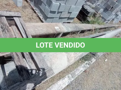 LOTE 604 - 01 POSTE EM CONCRETO QUADRADO. (NO ESTADO) ATENÇÃO! FAZER A VISITAÇÃO ANTES DE ARREMATAR, NÃO SABEMOS SE FUNCIONA, LEILÃO NÃO TEM GARANTIA E NEM DEVOLUÇÃO, SUJEITO A POSSÍVEIS AVARIAS VISÍVEIS/OCULTAS E/OU AUSÊNCIA DE COMPONENTES.