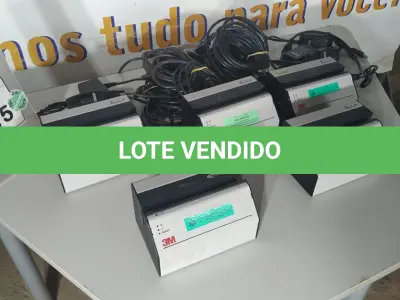 LOTE 015 - 05 SCANNERS 3M PARA DOCUMENTOS. . (NO ESTADO EM QUE SE ENCONTRA. SUJEITO A AVARIAS OCULTAS/VISÍVEIS.)