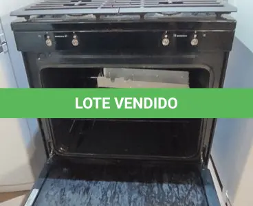 LOTE 064 - 01 FOGÃO WHIRPOOL 127VOLTS. (NO ESTADO EM QUE SE ENCONTRA. SUJEITO A AVARIAS OCULTAS/VISÍVEIS.) BJ7483R