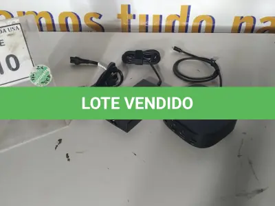 LOTE 110 - 01 DOCKING STATION HP HSN-IX02.(NOVO) (NO ESTADO EM QUE SE ENCONTRA. SUJEITO A AVARIAS OCULTAS/VISÍVEIS.)
