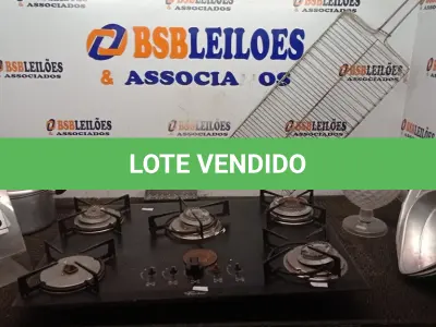 LOTE 213 - 01 COOKTOP 05 BOCAS MARCA FISCHER, 01 PANELA DE PIPOCA, 03 FORMAS DE ALUMÍNIO E UTENSÍLIOS DE COZINHA DIVERSOS. (NO ESTADO) ATENÇÃO! FAZER A VISITAÇÃO ANTES DE ARREMATAR, NÃO SABEMOS SE FUNCIONA, LEILÃO NÃO TEM GARANTIA E NEM DEVOLUÇÃO, SUJEITO A POSSÍVEIS AVARIAS VISÍVEIS/OCULTAS E/OU AUSÊNCIA DE COMPONENTES.