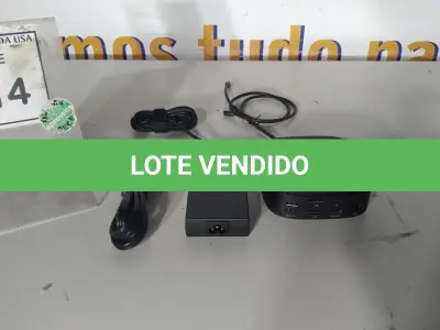 LOTE 114 - 01 DOCKING STATION HP HSN-IX02.(NOVO) (NO ESTADO EM QUE SE ENCONTRA. SUJEITO A AVARIAS OCULTAS/VISÍVEIS.)