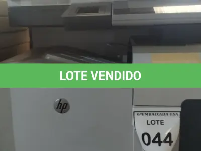 LOTE 044 - 01 IMPRESSORA HP LASERJET 500 COLOR MFP M575. (NO ESTADO EM QUE SE ENCONTRA. SUJEITO A AVARIAS OCULTAS/VISÍVEIS.) AV9635X