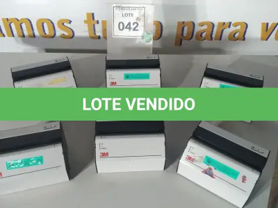 LOTE 042 - 06 SCANNERS 3M PARA DOCUMENTOS. (NO ESTADO EM QUE SE ENCONTRA. SUJEITO A AVARIAS OCULTAS/VISÍVEIS.)