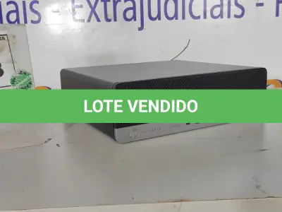 LOTE 083 - 01 CPU HP ELITEDESK CORE I5 COM 8GB DE MEMORIA RAM. (NO ESTADO EM QUE SE ENCONTRA. SUJEITO A AVARIAS OCULTAS/VISÍVEIS.) 2UA7411N88