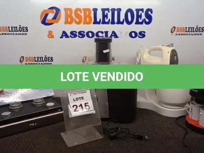 LOTE 215 - 01 CHURRASQUEIRA ELÉTRICA DE MESA MARCA BRABANTINA, 01 BATEDEIRA MARCA PHILIPS WALITA, 01 CENTRIFUGA DE ALIMENTOS MARCA MONDIAL E 01 CAFETEIRA MARCA CADENCE. (NO ESTADO) ATENÇÃO! FAZER A VISITAÇÃO ANTES DE ARREMATAR, NÃO SABEMOS SE FUNCIONA, LEILÃO NÃO TEM GARANTIA E NEM DEVOLUÇÃO, SUJEITO A POSSÍVEIS AVARIAS VISÍVEIS/OCULTAS E/OU AUSÊNCIA DE COMPONENTES.