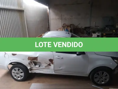 LOTE 341 - 01 CAMINHONETE CHEVROLET/MONTANA SPORT ALCOOL/GASOLINA, ANO 2011/2012 NA COR BRANCA. (OBS: APROXIMADAMENTE R$ 10.000,00 DE DÉBITO. (NO ESTADO)