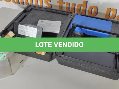 LOTE 061 - 01 MALETA PARA COLETA DE DIGITAIS FRINGERPRINT TAKING KIT. (NO ESTADO EM QUE SE ENCONTRA. SUJEITO A AVARIAS OCULTAS/VISÍVEIS.)