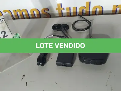 LOTE 112 - 01 DOCKING STATION HP HSN-IX02.(NOVO) (NO ESTADO EM QUE SE ENCONTRA. SUJEITO A AVARIAS OCULTAS/VISÍVEIS.)
