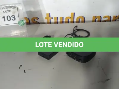 LOTE 103 - 01 DOCKING STATION HP HSN-IX02.(NOVO) (NO ESTADO EM QUE SE ENCONTRA. SUJEITO A AVARIAS OCULTAS/VISÍVEIS.)