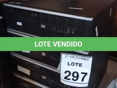 LOTE 297 - 04 CPUS MARCA DELL. (NO ESTADO) ATENÇÃO! FAZER A VISITAÇÃO ANTES DE ARREMATAR, NÃO SABEMOS SE FUNCIONA, LEILÃO NÃO TEM GARANTIA E NEM DEVOLUÇÃO, SUJEITO A POSSÍVEIS AVARIAS VISÍVEIS/OCULTAS E/OU AUSÊNCIA DE COMPONENTES.
