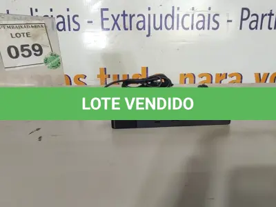 LOTE 059 - 01 DOCKING STATION DELL WD19 (NOVO).(NO ESTADO EM QUE SE ENCONTRA. SUJEITO A AVARIAS OCULTAS/VISÍVEIS.)