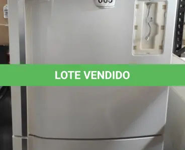 LOTE 063 - 01 GELADEIRA BRASTEMP SEM MOTOR. (NO ESTADO EM QUE SE ENCONTRA. SUJEITO A AVARIAS OCULTAS/VISÍVEIS.) BH1476V