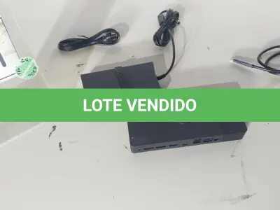 LOTE 111 - 01 DOCKING STATION DELL WD19 (NOVO).(NO ESTADO EM QUE SE ENCONTRA. SUJEITO A AVARIAS OCULTAS/VISÍVEIS.)