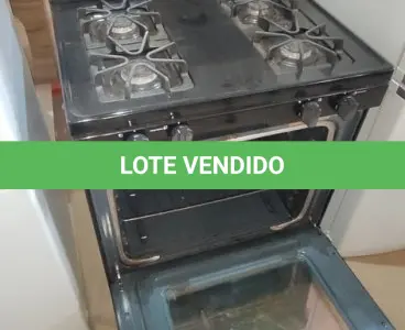 LOTE 091 - 01 FOGÃO. (NO ESTADO EM QUE SE ENCONTRA. SUJEITO A AVARIAS OCULTAS/VISÍVEIS.) BF8512Y