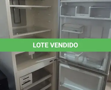 LOTE 065 - 01 GELADEIRA BRASTEMP INVERSE FROST FREE 220VOLTS. (NO ESTADO EM QUE SE ENCONTRA. SUJEITO A AVARIAS OCULTAS/VISÍVEIS.) AV9814V