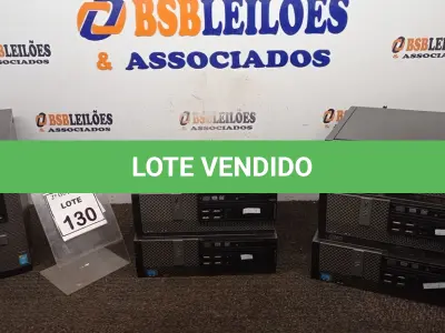 LOTE 130 - 06 CPUS MRCA DELL. (NO ESTADO) ATENÇÃO! FAZER A VISITAÇÃO ANTES DE ARREMATAR, NÃO SABEMOS SE FUNCIONA, LEILÃO NÃO TEM GARANTIA E NEM DEVOLUÇÃO, SUJEITO A POSSÍVEIS AVARIAS VISÍVEIS/OCULTAS E/OU AUSÊNCIA DE COMPONENTES.