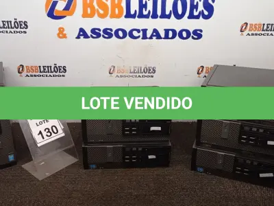 LOTE 130 - 06 CPUS MRCA DELL. (NO ESTADO) ATENÇÃO! FAZER A VISITAÇÃO ANTES DE ARREMATAR, NÃO SABEMOS SE FUNCIONA, LEILÃO NÃO TEM GARANTIA E NEM DEVOLUÇÃO, SUJEITO A POSSÍVEIS AVARIAS VISÍVEIS/OCULTAS E/OU AUSÊNCIA DE COMPONENTES.