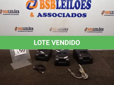 LOTE 150 - 03 IMPRESSORAS DE CUPOM. (NO ESTADO) ATENÇÃO! FAZER A VISITAÇÃO ANTES DE ARREMATAR, NÃO SABEMOS SE FUNCIONA, LEILÃO NÃO TEM GARANTIA E NEM DEVOLUÇÃO, SUJEITO A POSSÍVEIS AVARIAS VISÍVEIS/OCULTAS E/OU AUSÊNCIA DE COMPONENTES.