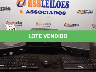 LOTE 127 - 03 CPUS MARCA HP, 01 MOUSE E 02 TECLADOS. (NO ESTADO) ATENÇÃO! FAZER A VISITAÇÃO ANTES DE ARREMATAR, NÃO SABEMOS SE FUNCIONA, LEILÃO NÃO TEM GARANTIA E NEM DEVOLUÇÃO, SUJEITO A POSSÍVEIS AVARIAS VISÍVEIS/OCULTAS E/OU AUSÊNCIA DE COMPONENTES.