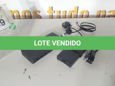 LOTE 109 - 01 DOCKING STATION DELL WD19 (NOVO).(NO ESTADO EM QUE SE ENCONTRA. SUJEITO A AVARIAS OCULTAS/VISÍVEIS.)
