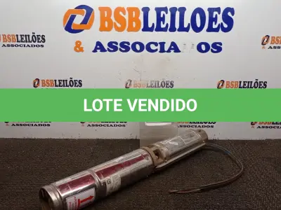 LOTE 287 - 01 BOMBA SUBMERSA. (NO ESTADO) ATENÇÃO! FAZER A VISITAÇÃO ANTES DE ARREMATAR, NÃO SABEMOS SE FUNCIONA, LEILÃO NÃO TEM GARANTIA E NEM DEVOLUÇÃO, SUJEITO A POSSÍVEIS AVARIAS VISÍVEIS/OCULTAS E/OU AUSÊNCIA DE COMPONENTES.