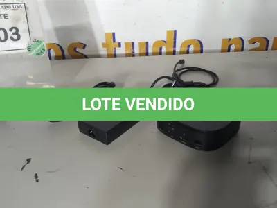 LOTE 103 - 01 DOCKING STATION HP HSN-IX02.(NOVO) (NO ESTADO EM QUE SE ENCONTRA. SUJEITO A AVARIAS OCULTAS/VISÍVEIS.)