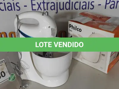 LOTE 060 - 01 BATEDEIRA PHILCO PARIS 110V. ).(NO ESTADO EM QUE SE ENCONTRA. SUJEITO A AVARIAS OCULTAS/VISÍVEIS.)