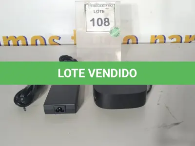 LOTE 108 - 01 DOCKING STATION HP HSN-IX02.(NOVO) (NO ESTADO EM QUE SE ENCONTRA. SUJEITO A AVARIAS OCULTAS/VISÍVEIS.)