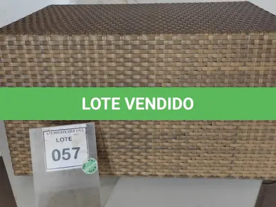 LOTE 057 - 01 MESA DE CENTRO DE JARDIM. (NO ESTADO EM QUE SE ENCONTRA. SUJEITO A AVARIAS OCULTAS/VISÍVEIS.) BH1533T