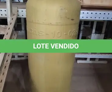 LOTE 094 - 01 BOTIJÃO DE GÁS VAZIO P45. (NO ESTADO EM QUE SE ENCONTRA. SUJEITO A AVARIAS OCULTAS/VISÍVEIS.)